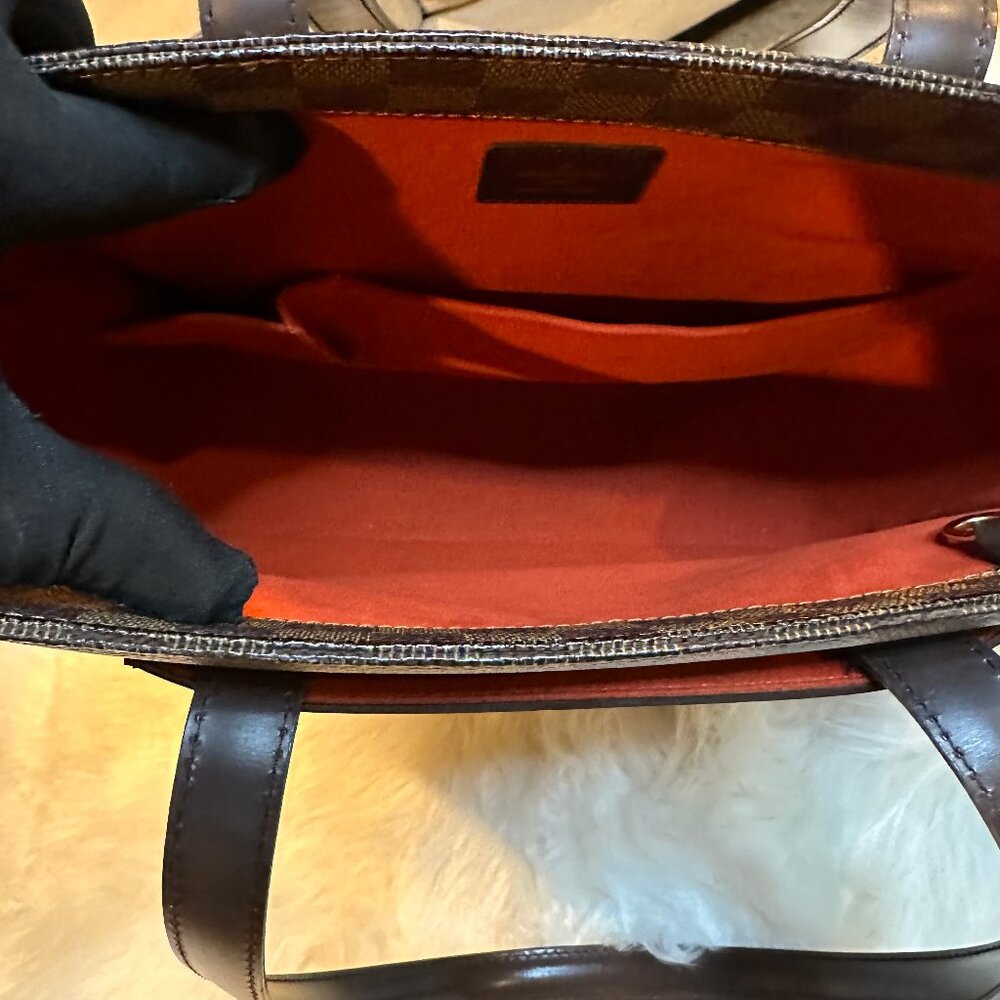 ❌SOLD❌ Authentic Louis Vuitton Damier Ebene Parioli PM Tote Bag - Picture 17 of 17